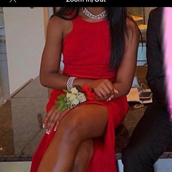 Red Prom/Formal Dress - Picture 2 of 3